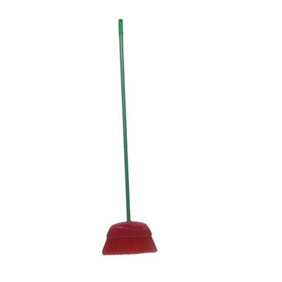 Plastic Broom with Metal Handle