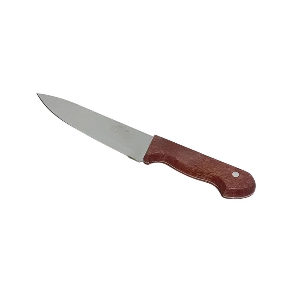 Wooden Handle Kitchen Knife 7"