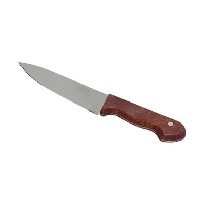 Wooden Handle Kitchen Knife 7"