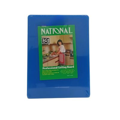 Blue Plastic Cutting Board, 40 x 30cm