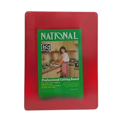 Red Plastic Cutting Board 40x30cm
