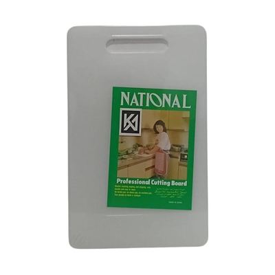 White Plastic Cutting Board with Handle