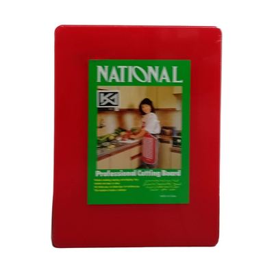 Red Plastic Cutting Board 40cm