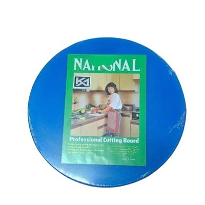 Round Blue Plastic Cutting Board