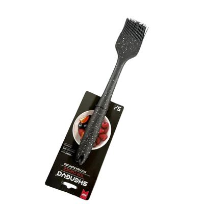 Silicone Pastry Brush, Speckled Grey