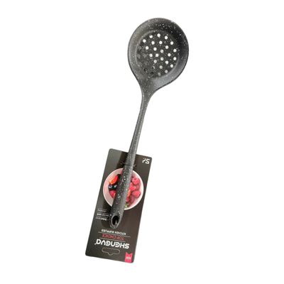 Silicone slotted skimmer spoon