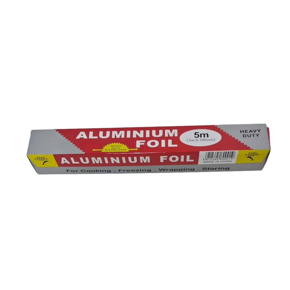 Heavy Duty Aluminium Foil Roll 5m