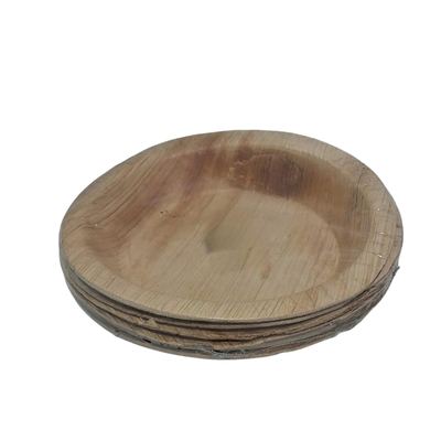 Areca Leaf Round Plate 6", 6-Pack