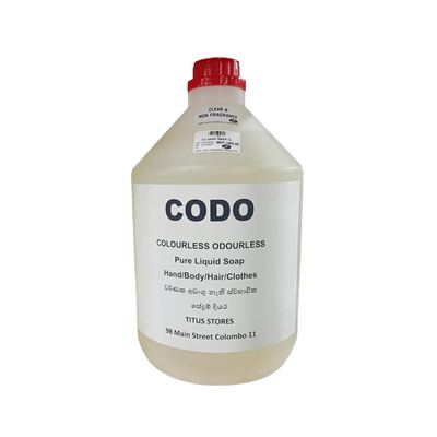 CODO colourless liquid soap, 4 litre