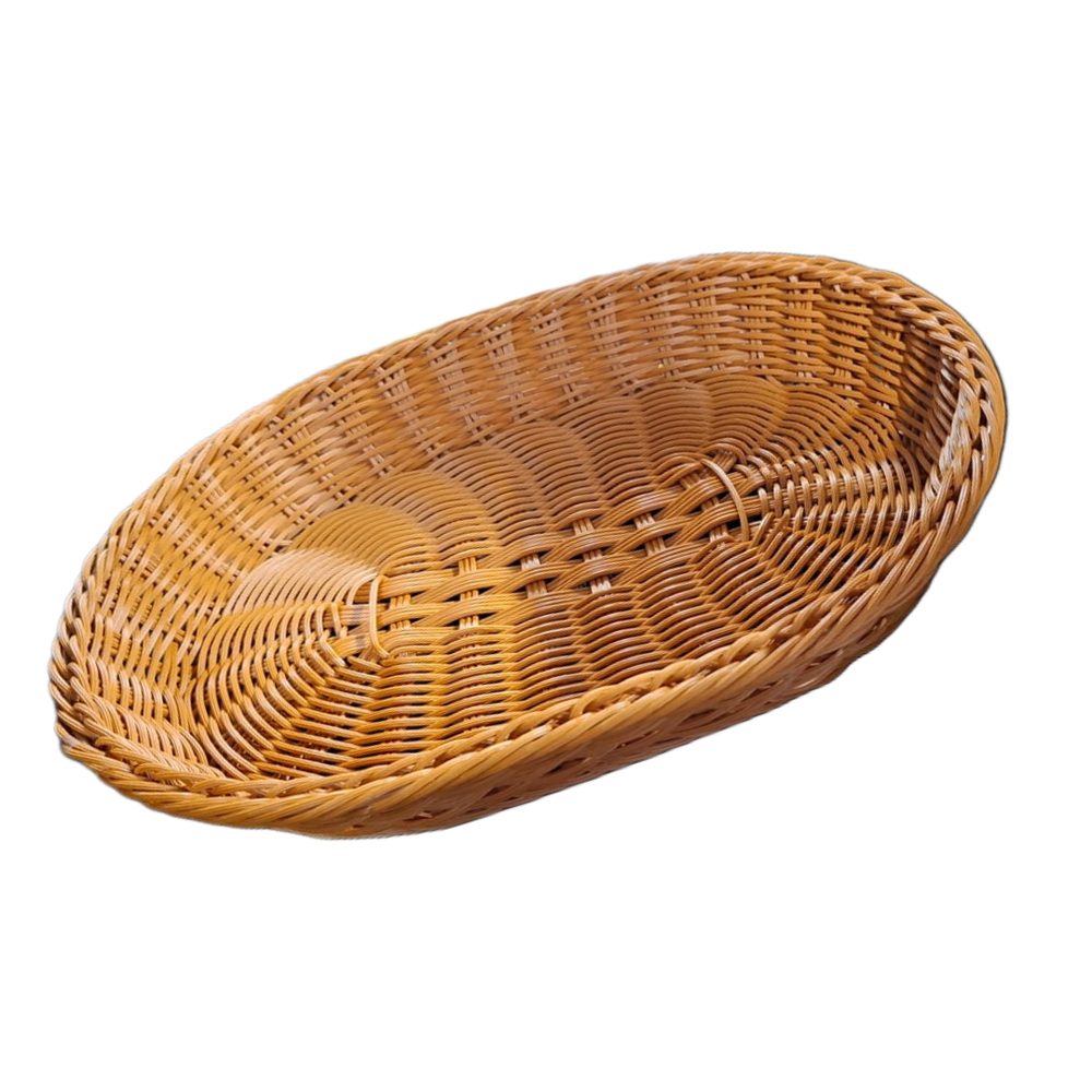 Oval Woven Bread Basket, Medium