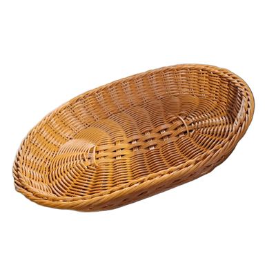 Large Oval Cane-Weave Bread Basket