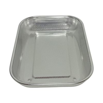 Large Square Stainless Steel Colander
