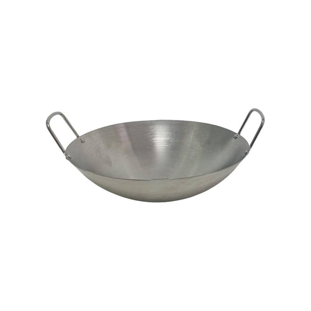 Stainless Steel Wok 28cm, Twin Handle