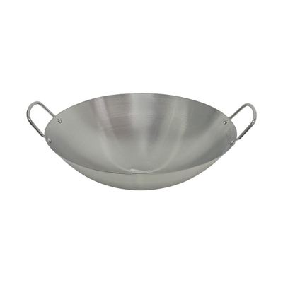 Stainless Steel Double-Handle Wok, 32cm