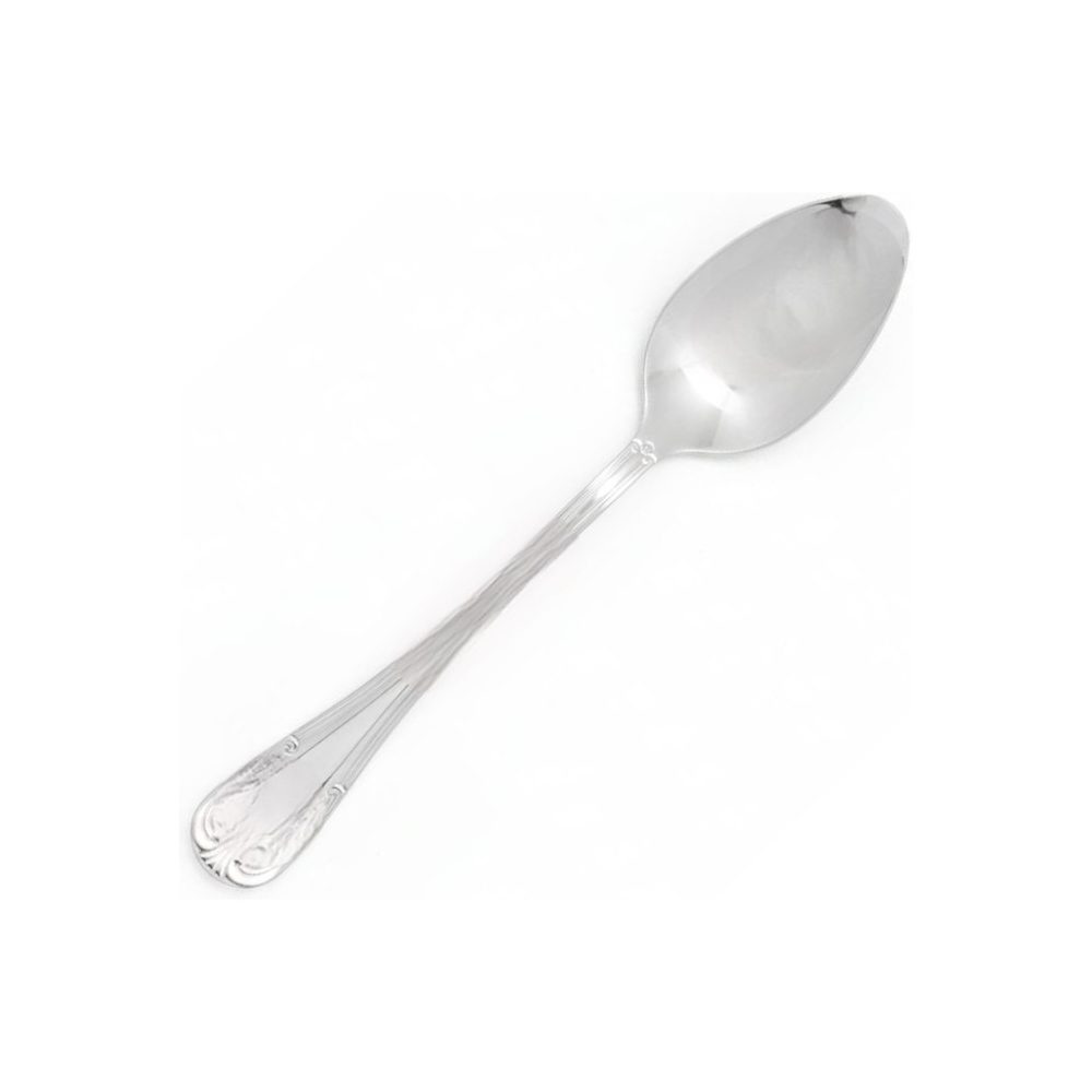 18/10 ornate coffee spoon, 12.5cm