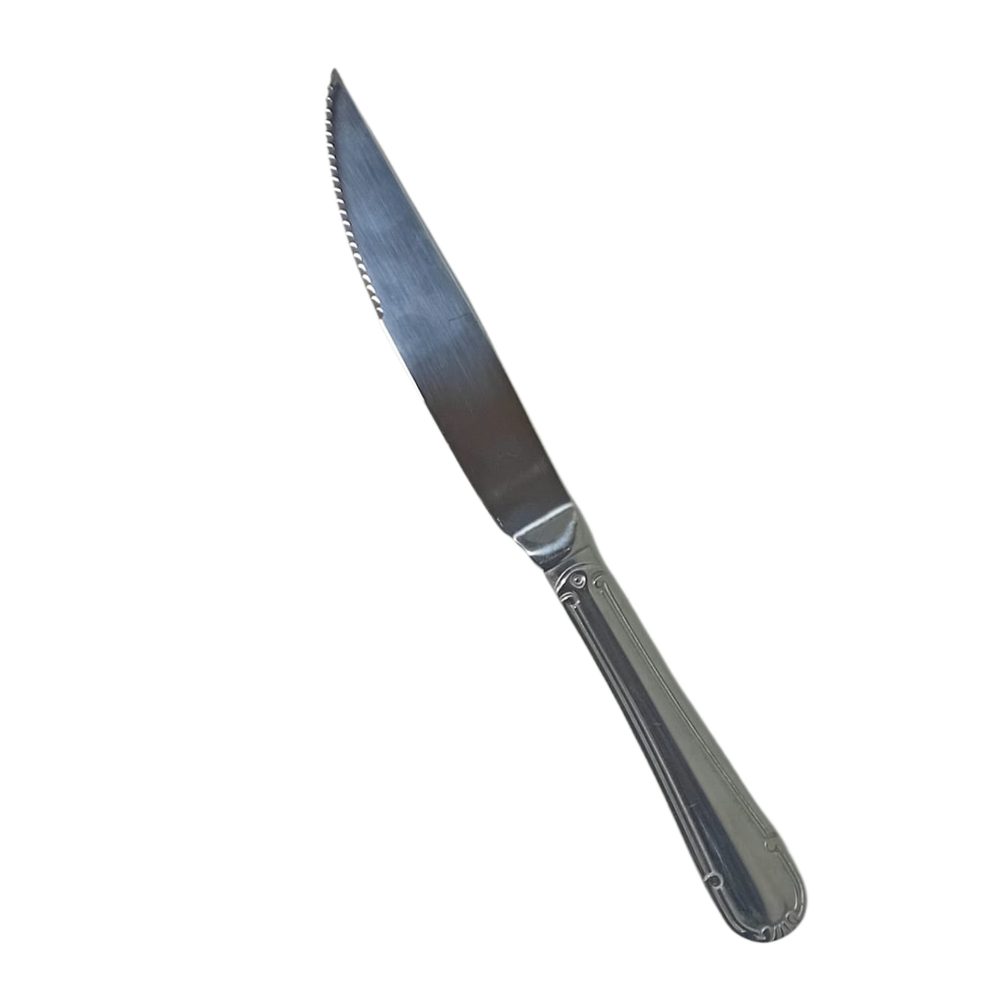 Stainless Steel Serrated Steak Knife