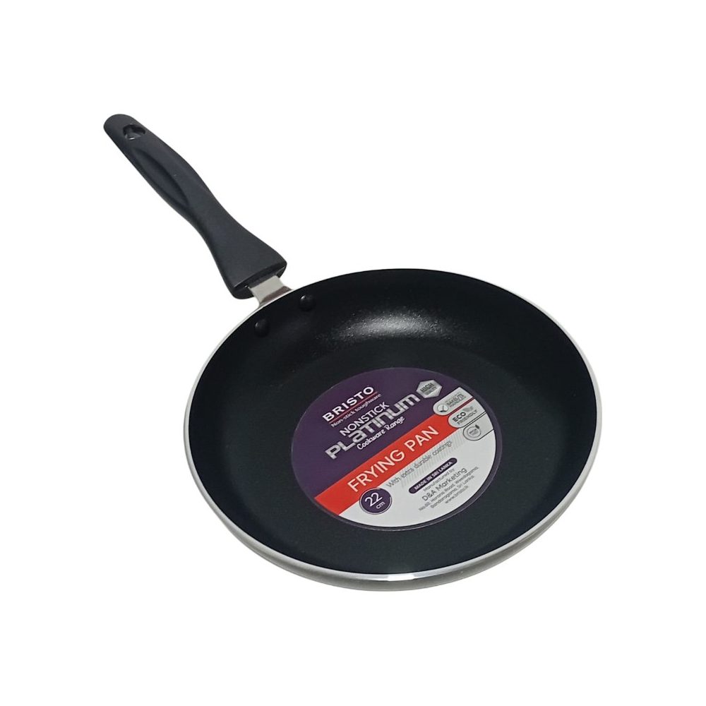 Bristo Platinum 22cm Non-Stick Frying Pan