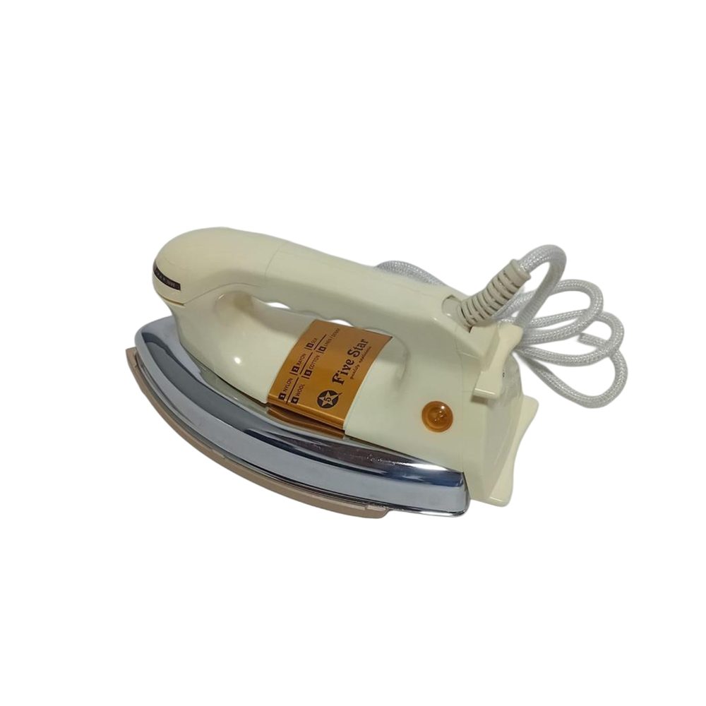 Five Star heavy-weight dry iron