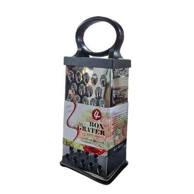 Four-sided stainless steel box grater
