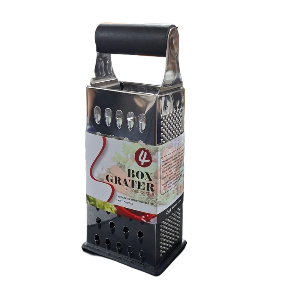 Stainless Steel Four-Sided Box Grater