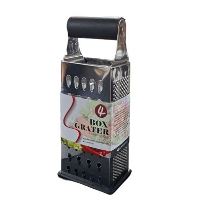 Stainless Steel Four-Sided Box Grater