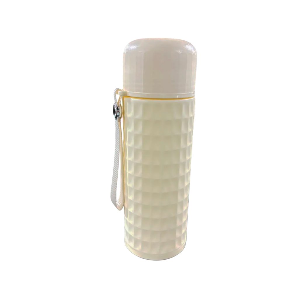 500ml Textured Water Bottle with Strap
