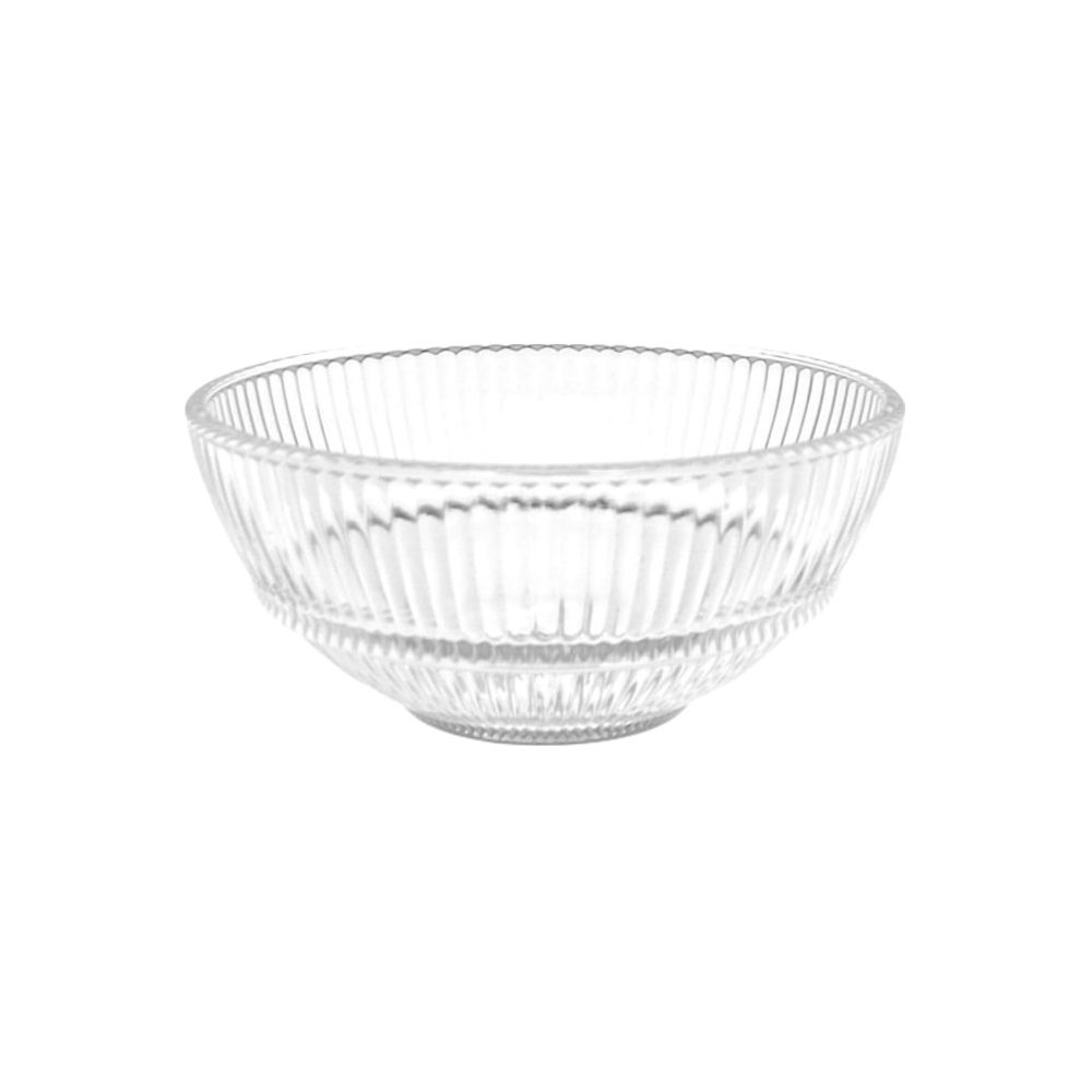 Ribbed Glass Bowl, Pack of 6