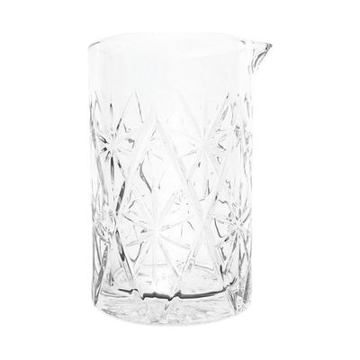 Cut-Glass Cocktail Mixing Glass