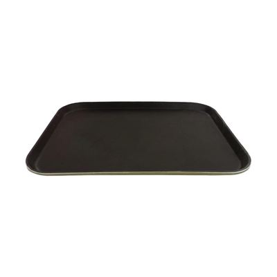 Non-slip fibreglass service tray