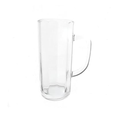 Tall glass beer mug 610ml