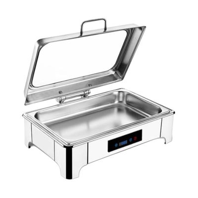 Electric Chafing Dish, Glass Lid