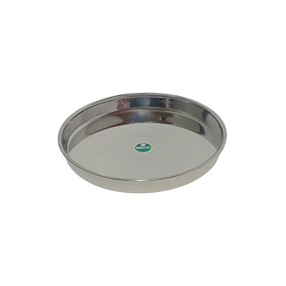 Stainless Steel Deep Rim Plate