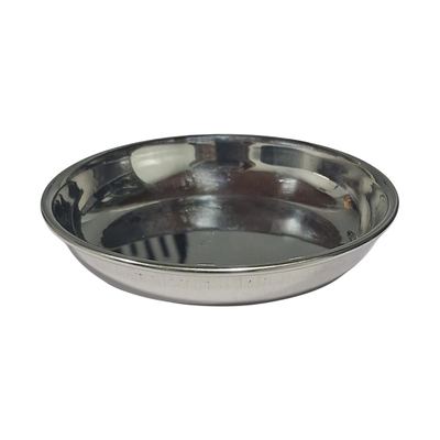 Small stainless steel chutney dish