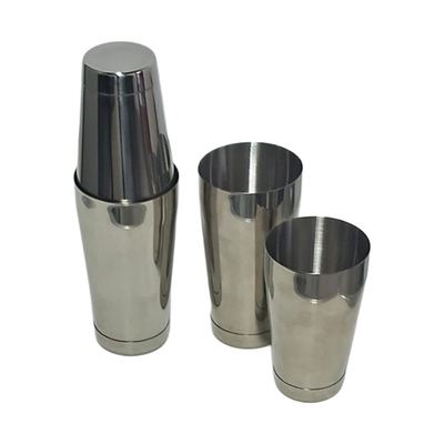 Boston cocktail shaker tin set