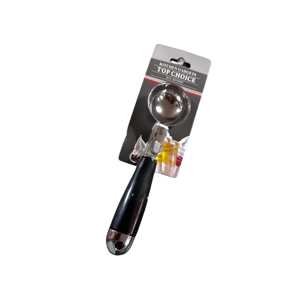 Trigger-release ice cream scoop