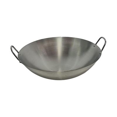 Stainless Steel Thachchi Wok 47cm