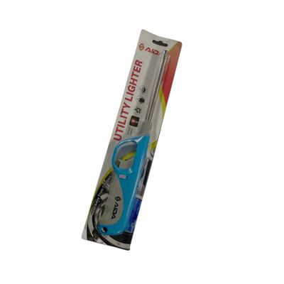 Long-neck refillable gas lighter