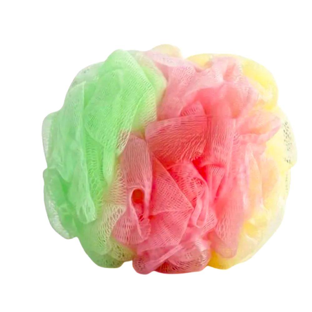 Mesh Bath Sponge Puff