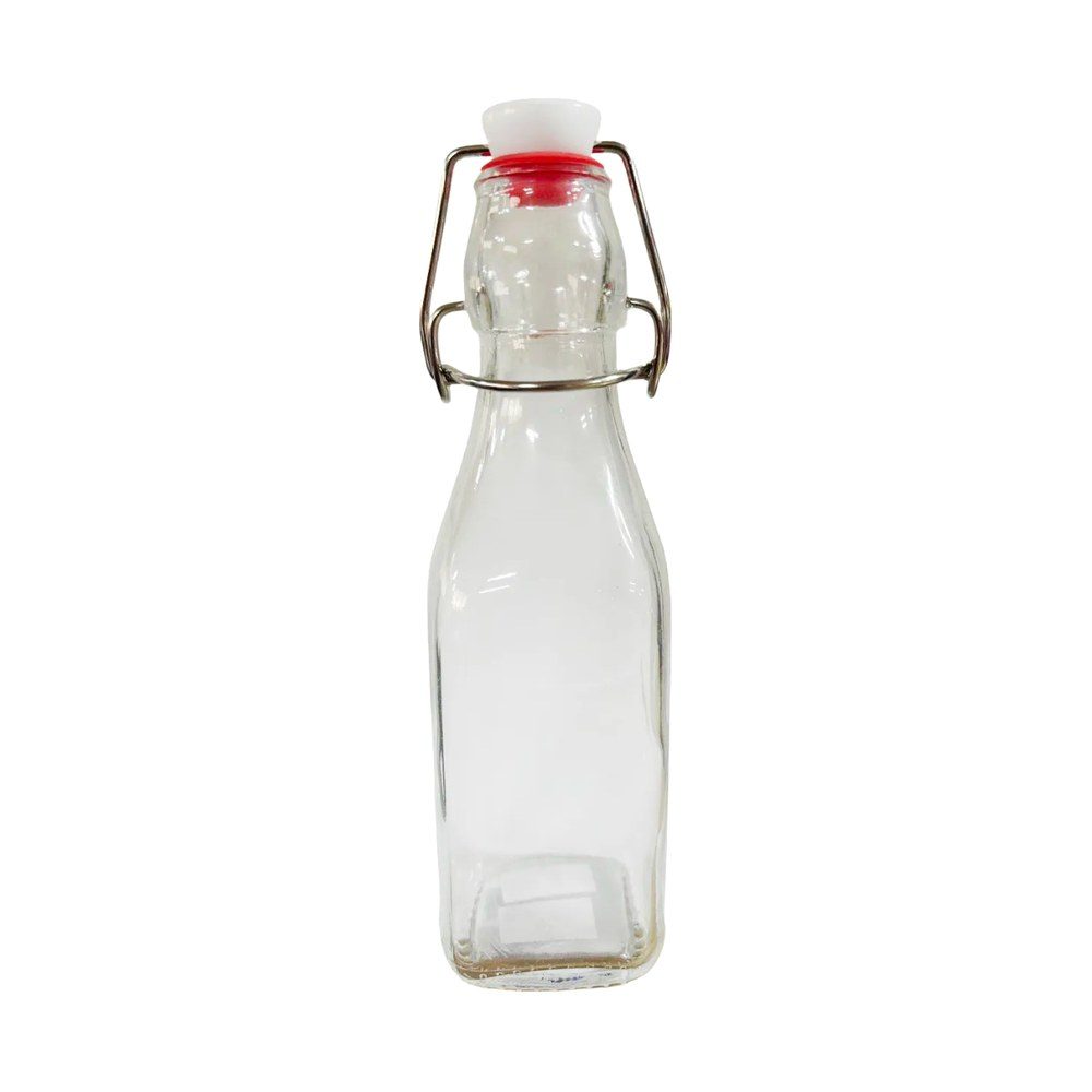 Swing-top glass water bottle 250ml