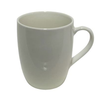 White Ceramic Coffee Mug, 7 oz
