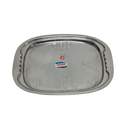 Stainless Steel Oval TV Tray