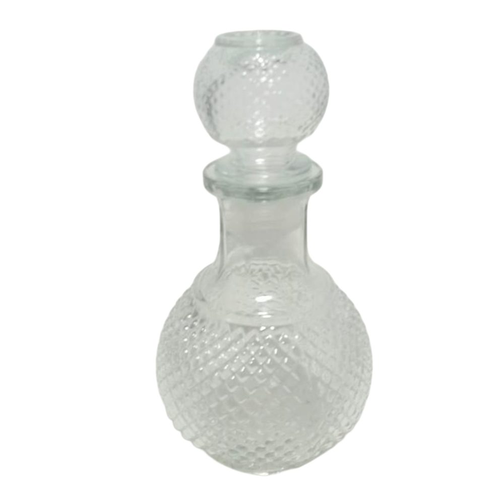 Cut-Pattern Glass Decanter 250ml