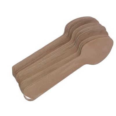 Small Wooden Disposable Spoons, 12 Pack