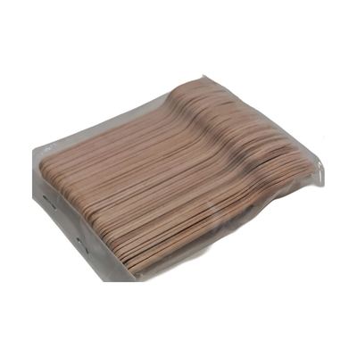 Small Wooden Disposable Forks, 50pcs