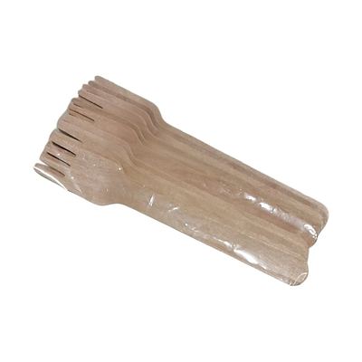 Disposable Wooden Forks, 12 Pack