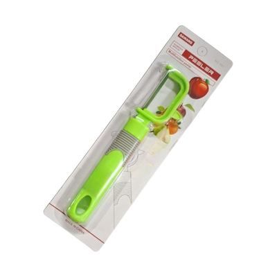Y-shaped vegetable peeler with crinkle blade
