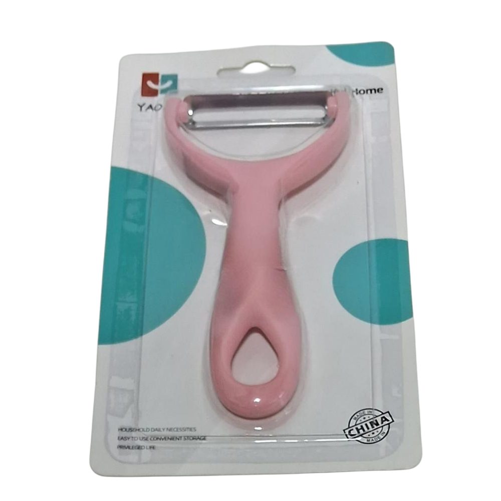 Y-shaped vegetable peeler with plastic handle