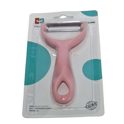 Y-shaped vegetable peeler with plastic handle
