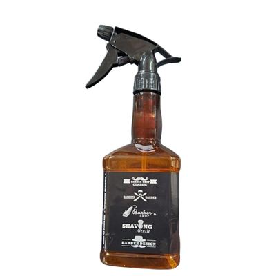 Barber-style trigger spray bottle