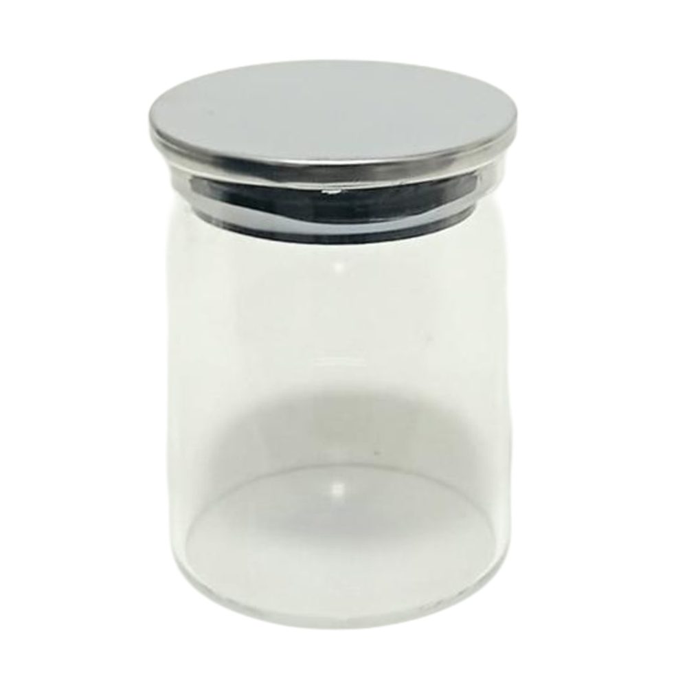 Small glass airtight jar, 120ml